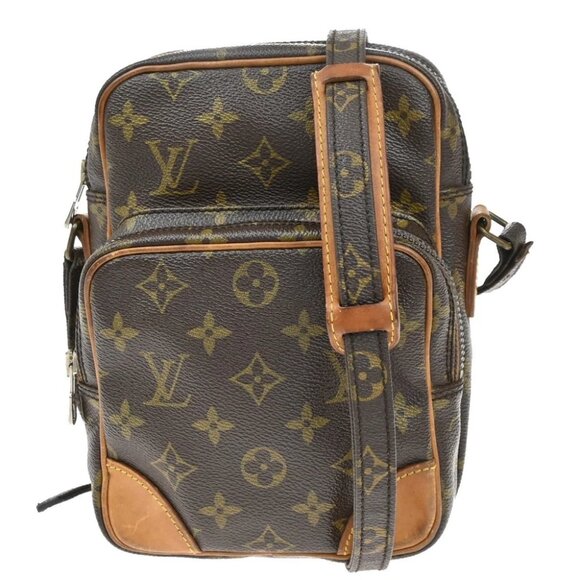 LOUIS VUITTON Amazon Crossbody Shoulder Bag Monogram Leather BN - Picture 1 of 14